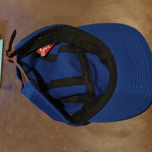 Supreme wool camp cap nwt blue - Picture 6 of 6
